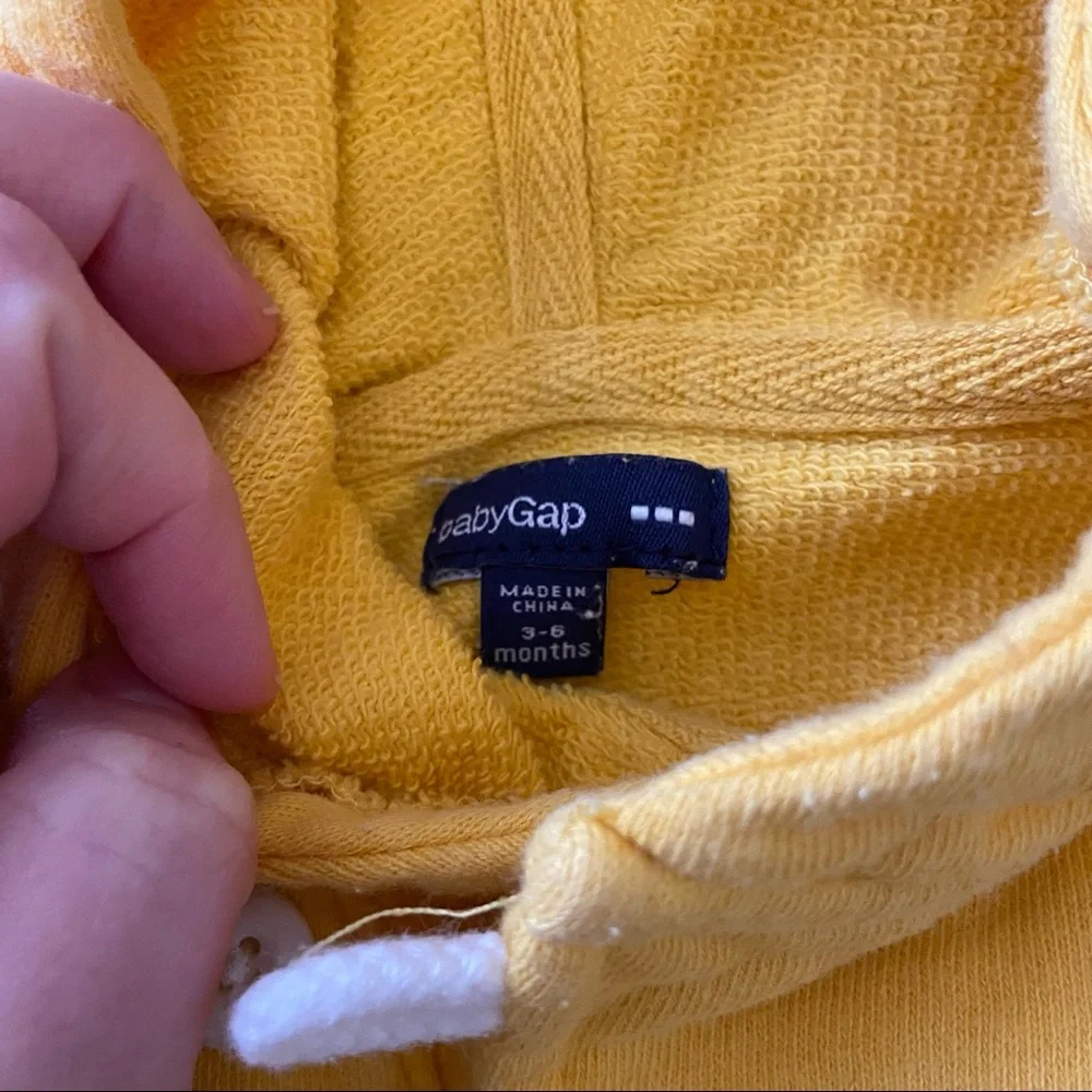 Baby Gap toggle hooded sweatshirt